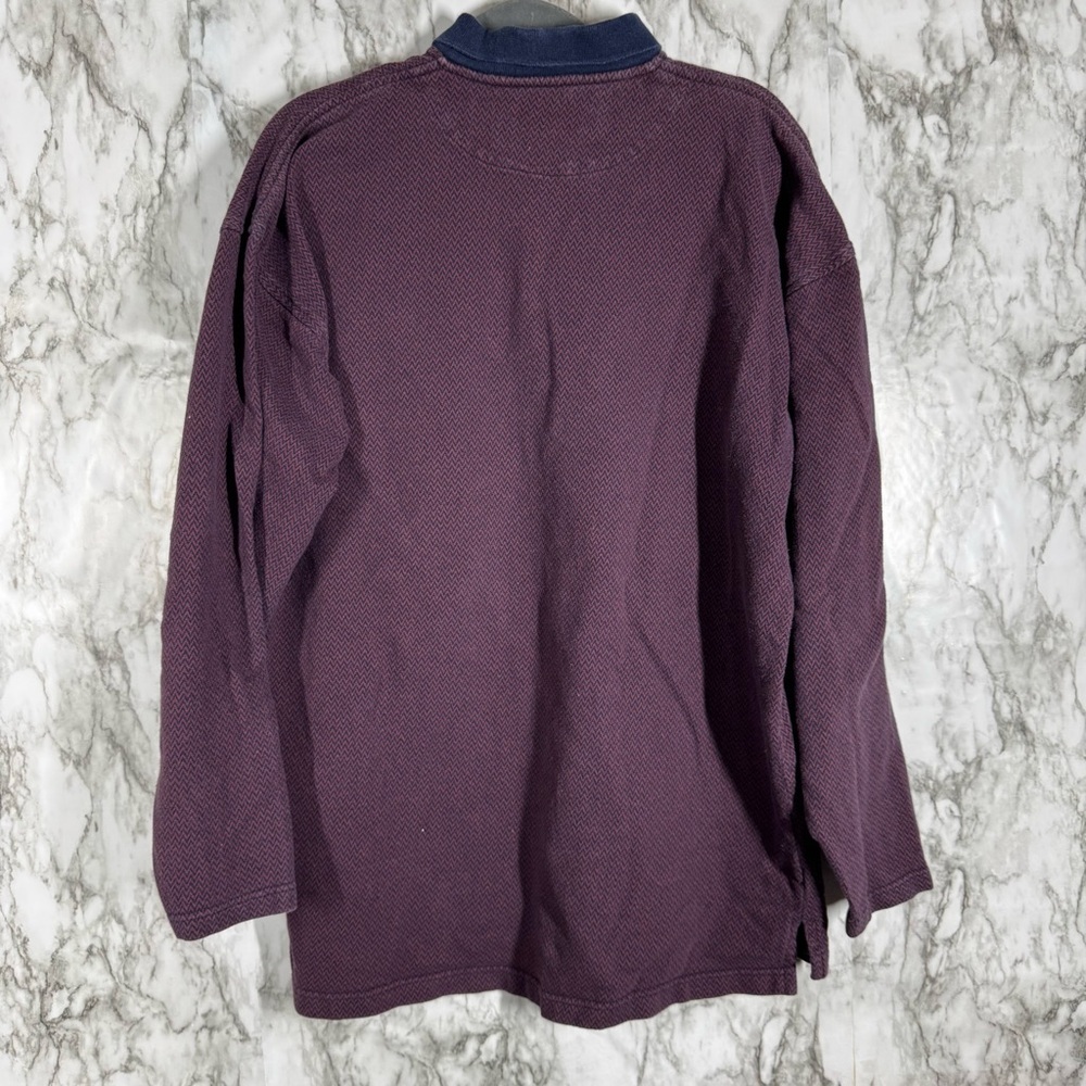 Men's Purple Long Sleeve Shirt - Picture 2 of 5